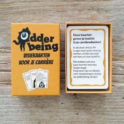 Odder Being - Visiekaarten Voor Je Carriere - 55 Kaarten - Vragen Voor Gesprekken, Coaching, Journaling, Vision Boarding -kaartspellen Verkoopwinkel 550x550 320