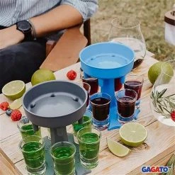 Gagato Set Kaarten - These Cards Will Get You Drunk & These Cards Will Get You Drunk Too - Inclusief Shot Dispenser Grijs - Drankspel - Kaartspel -kaartspellen Verkoopwinkel 550x550 325