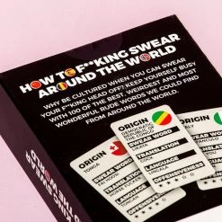 Gift Republic How To Fucking Swear Around The World Kaarten -kaartspellen Verkoopwinkel 550x550 342
