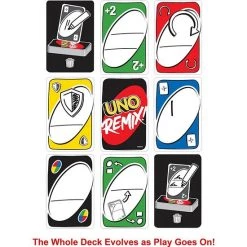 UNO Remix - Mattel Games - Kaartspel -kaartspellen Verkoopwinkel 550x550 56