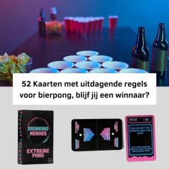 Drinking Heroes Kaartspel Voor Extreme Beerpong | Drankspel | 18+ | Verjaardag Cadeau -kaartspellen Verkoopwinkel 550x550 73