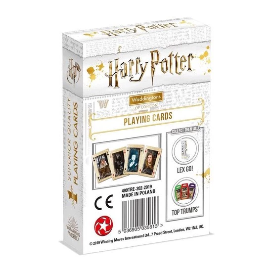 Winning Moves Harry Potter Speelkaarten 4 Winning Moves Harry Potter Speelkaarten - Afbeelding 2