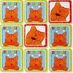 Bambolino Dikkie Dik Memo 52015 Kaartspel Kaarten Bij Elkaar Zoeken -kaartspellen Verkoopwinkel 550x551 10