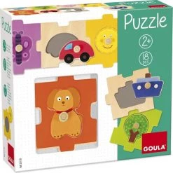 Goula Houten Puzzel - 18 Stukjes