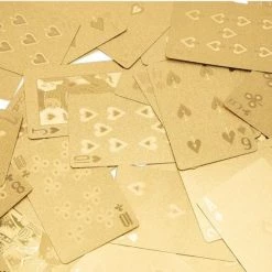 REBL Luxe Gouden Speelkaarten / Poker Kaarten - Geplastificeerd -kaartspellen Verkoopwinkel 550x551 4