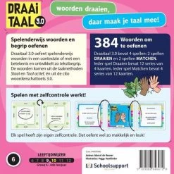 Schoolsupport Draaitaal - Draaitaal 3.0 Groep 6 (4-delig) -kaartspellen Verkoopwinkel 550x559 4