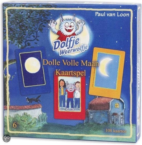 Bambolino Dolfje Weerwolfje Dolle Volle Maan Kaartspel 4 Bambolino Dolfje Weerwolfje Dolle Volle Maan Kaartspel - Afbeelding 2