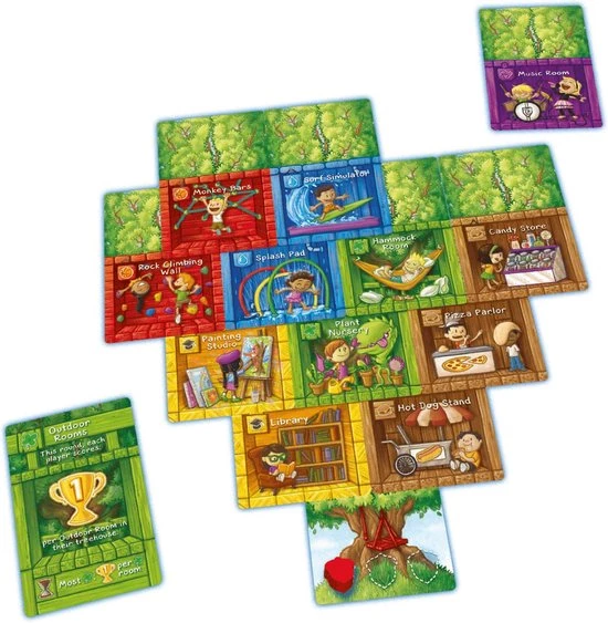 999 Games Best Treehouse Ever Kaartspel 6 999 Games Best Treehouse Ever Kaartspel - Afbeelding 4