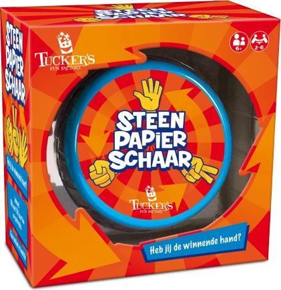 Tucker's Fun Factory Steen Papier Schaar Kaartspel 4 Tucker's Fun Factory Steen Papier Schaar Kaartspel - Afbeelding 2