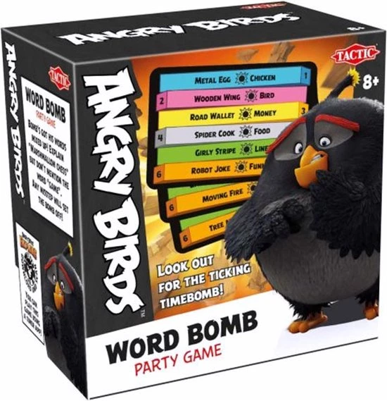 Tactic Angry Birds - Word Bomb Gezelschapsspel - Kaartspel - Spellen 3 Tactic Angry Birds - Word Bomb Gezelschapsspel - Kaartspel - Spellen