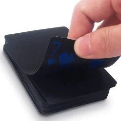 Skoop Universe Speelkaarten Set Waterbestendig Luxe Kaarten Plastic Kaarten Set Voor Poker Blauw Zwart -kaartspellen Verkoopwinkel 550x572 5