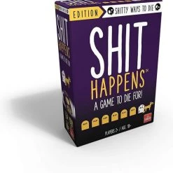 Goliath Gezelschapsspel Shit Happens (fr) 15 Cm Karton Paars -kaartspellen Verkoopwinkel 550x576