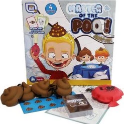 Games Hub Kinder Kaartspel - Master Of The Poo - Geschikt Voor 2 Tot 4 Spelers Vanaf 5 Jaar - Kerstcadeau Sinterklaas Schoencadeautje -kaartspellen Verkoopwinkel 550x577 3