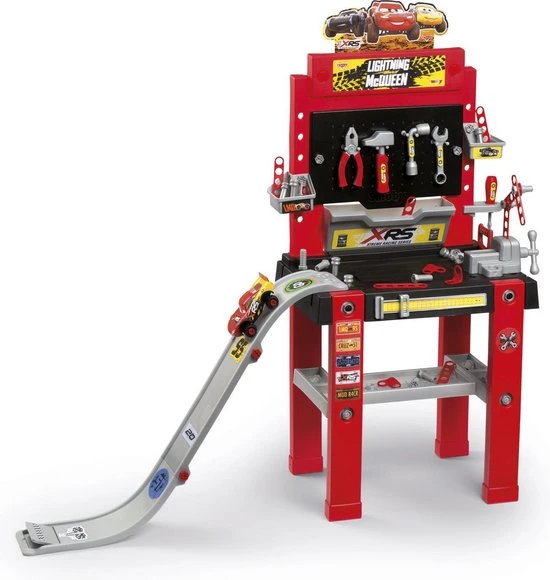 SMOBY Cars XRS Werkbank Bricolo Center + 94 Accessoires 3 SMOBY Cars XRS Werkbank Bricolo Center + 94 Accessoires