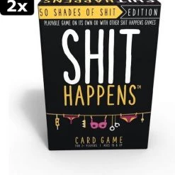 Goliath 2x Shit Happens 50 Shades Of Shit 18+ - Engelstalig Kaartspel - Partyspel - Rangschik Ongewenste Situaties! -kaartspellen Verkoopwinkel 550x586 6
