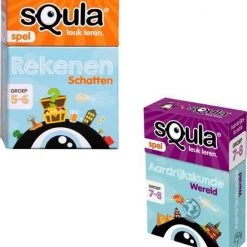 Squla - Rekenen En Aardrijkskunde - Groep 5 T/m 8