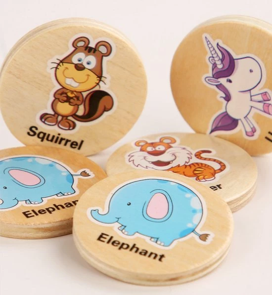 Wooden Toys Houten Memory Spel - 20 Delig - Memory Spelletjes Vanaf 3 Jaar - Houten Speelgoed - Schoencadeautjes Voor Kinderen - Zeedieren 4 Wooden Toys Houten Memory Spel - 20 Delig - Memory Spelletjes Vanaf 3 Jaar - Houten Speelgoed - Schoencadeautjes Voor Kinderen - Zeedieren - Afbeelding 2