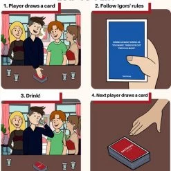 Nastrovia Games Nastrovia - Het Drankspel | Kaartspel - Drinking Game 18+ -kaartspellen Verkoopwinkel 550x599