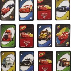 Mattel Games UNO Cars 3 - Kaartspel - Engels - Duits - Frans - Spaans - Portugees -kaartspellen Verkoopwinkel 550x600