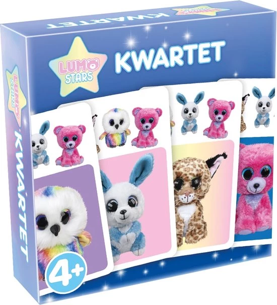 Tactic Kaartspel Lumo Kwartet Junior 12,5 Cm Karton 3 Tactic Kaartspel Lumo Kwartet Junior 12,5 Cm Karton
