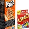 Hasbro Spelvoordeelset Jenga Classic - Gezelschapsspel & Uno - Kaartspel -kaartspellen Verkoopwinkel 550x611