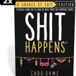 Goliath 2x Shit Happens 50 Shades Of Shit 18+ - Engelstalig Kaartspel - Partyspel - Rangschik Ongewenste Situaties! -kaartspellen Verkoopwinkel 550x615 4