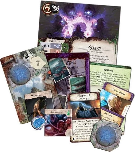 Fantasy Flight Games Eldritch Horror: Strange Remnants Board Game Expansion 4 Fantasy Flight Games Eldritch Horror: Strange Remnants Board Game Expansion - Afbeelding 2