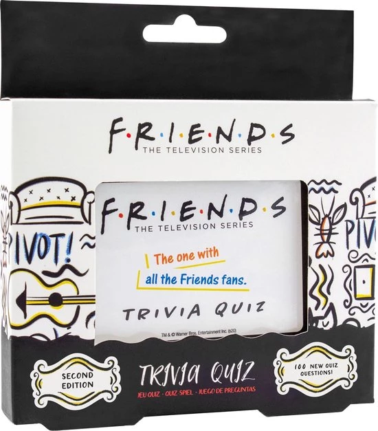 Paladone Friends Trivia Quiz 2E Editie 3 Paladone Friends Trivia Quiz 2E Editie