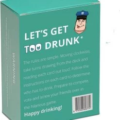 Let's Get Drunk Drankspel Let's Get Too Drunk - Kaarten - Speelkaarten - Extension Kit - Zuipen - Drinking Game - Uitbreidingspakket - Volwassenen - Drankspelletje -kaartspellen Verkoopwinkel 550x648 2