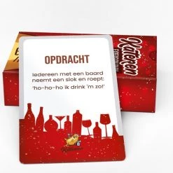KATERTJE KATEREN - Kerst Editie | Drankspellen - Partygame - Speelkaarten - Kaartspel - Officieel Spel -kaartspellen Verkoopwinkel 550x657
