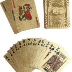 Life-time Lifetime Luxe Gold Classic Speelkaarten - Kunststof - 60 X 90 X 2 Mm. -kaartspellen Verkoopwinkel 550x679