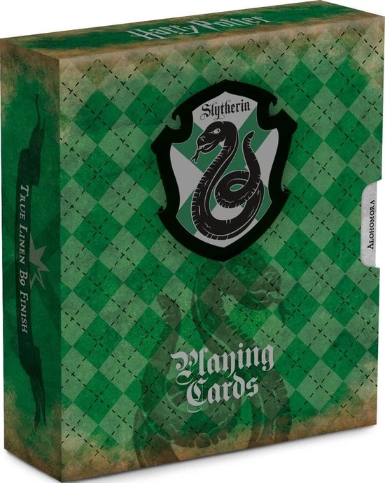Cartamundi Speelkaarten Harry Potter Zwadderich Groen/zilver 8 Cartamundi Speelkaarten Harry Potter Zwadderich Groen/zilver - Afbeelding 6