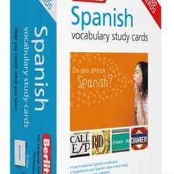 Berlitz Publishing Company Berlitz Spanish Vocabulary Study Cards