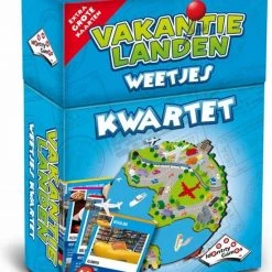 Identity Games Vakantielanden Weetjeskwartet -kaartspellen Verkoopwinkel 550x703