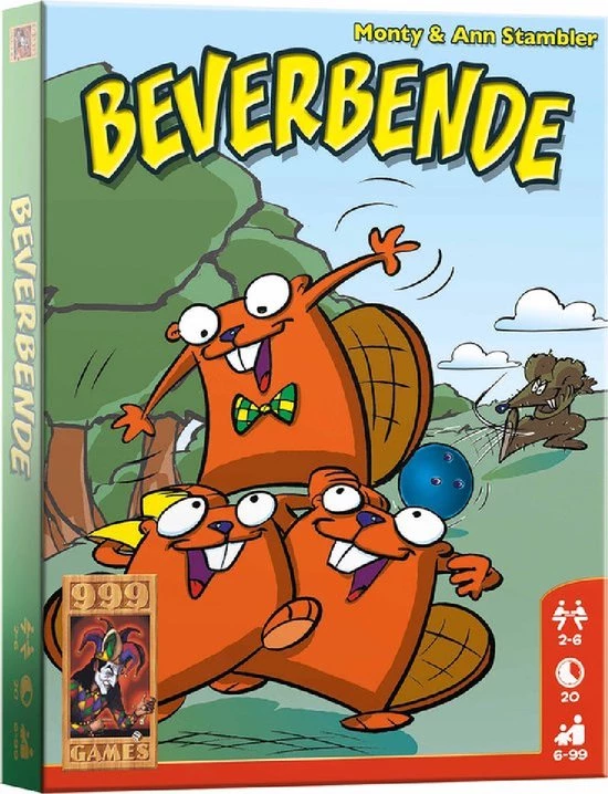 999 Games Beverbende Kaartspel 7 999 Games Beverbende Kaartspel - Afbeelding 5