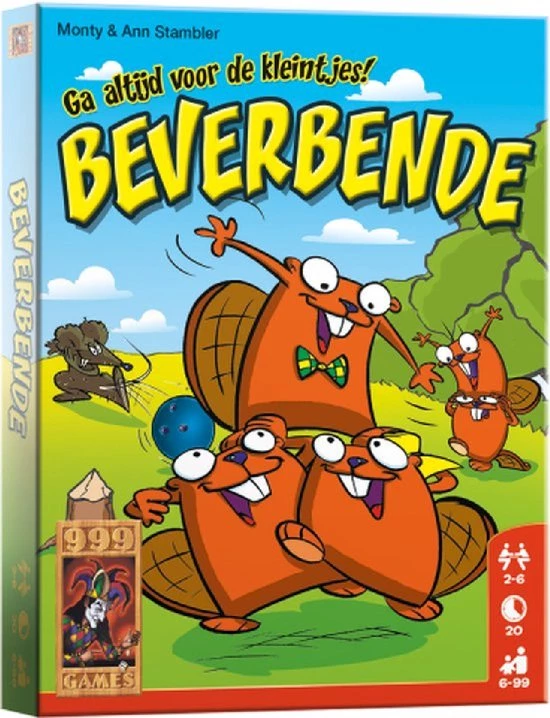 999 Games Beverbende Kaartspel 10 999 Games Beverbende Kaartspel - Afbeelding 8