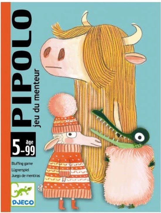 Djeco Kaartspel Pipolo 4 Djeco Kaartspel Pipolo - Afbeelding 2