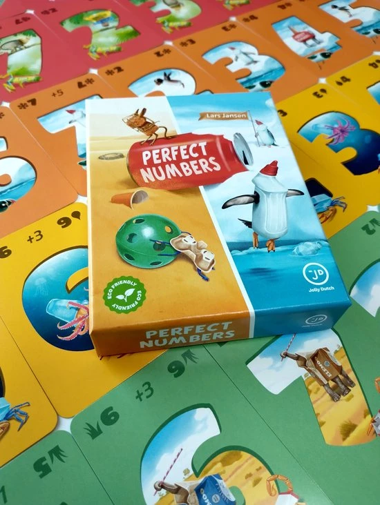 Perfect Numbers - Kaartspel - Jolly Dutch 4 Perfect Numbers - Kaartspel - Jolly Dutch - Afbeelding 2