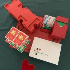 Merkloos "Deluxe" Pakket Voor Bridge Inclusief Kaartkleed