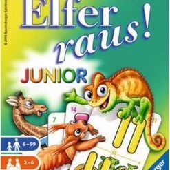 Ravensburger Elfer Raus! Junior - Kaartspel Duitstalig