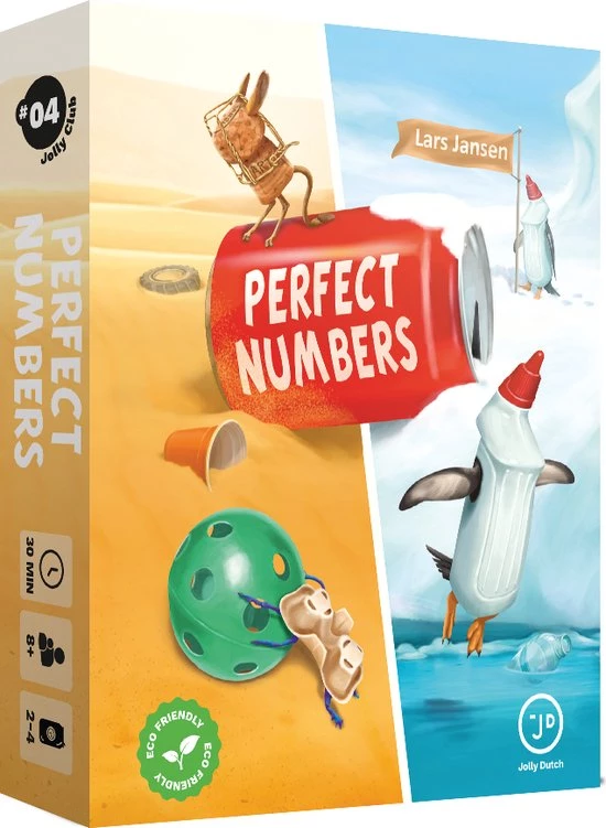 Perfect Numbers - Kaartspel - Jolly Dutch 3 Perfect Numbers - Kaartspel - Jolly Dutch