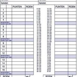 Haza 1x Scoreblokken Klaverjassen 50 Vellen Met Speelkaarten - Kaartspellen - Familiespelletjes - Klaverjassen Score Notitieblok 7 Haza 1x Scoreblokken Klaverjassen 50 Vellen Met Speelkaarten - Kaartspellen - Familiespelletjes - Klaverjassen Score Notitieblok -kaartspellen Verkoopwinkel 550x757 2