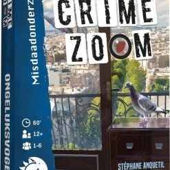 Lucky Duck Games Crime Zoom Case 'Ongeluksvogel' - Kaartspel