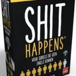 Goliath Shit Happens Voor Sukkels Die Geen Engels Kunnen 18+ - Nederlandstalig Kaartspel - Partyspel - Rangschik Ongewenste Situaties!