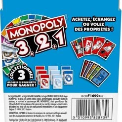 Monopoly 3, 2, 1 - Franstalig Kaartspel 12 Monopoly 3, 2, 1 - Franstalig Kaartspel -kaartspellen Verkoopwinkel 550x785 5