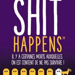 Goliath Gezelschapsspel Shit Happens (fr) 15 Cm Karton Paars