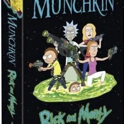 Steve Jackson Games USAopoly Munchkin Rick And Morty -kaartspellen Verkoopwinkel 550x804