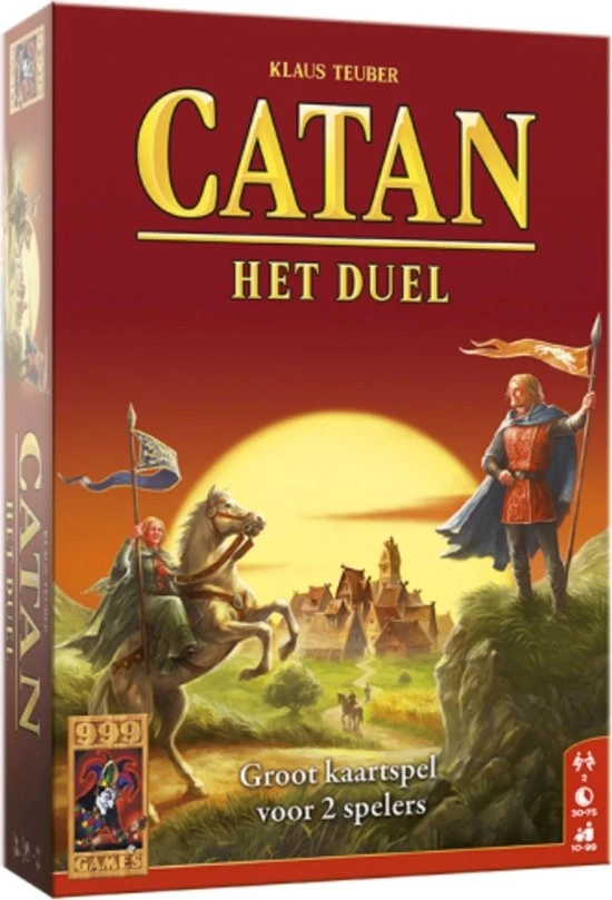 Merkloos Spellenbundel - Kaartspel - 2 Stuks - Catan: Het Duel & De Weerwolven Van Wakkerdam 4 Merkloos Spellenbundel - Kaartspel - 2 Stuks - Catan: Het Duel & De Weerwolven Van Wakkerdam - Afbeelding 2
