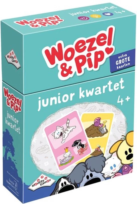Identity Games Woezel En Pip - Kwartet 3 Identity Games Woezel En Pip - Kwartet