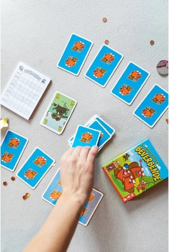 999 Games Beverbende Kaartspel 8 999 Games Beverbende Kaartspel - Afbeelding 6